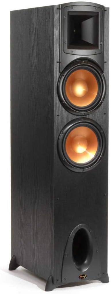 Klipsch Synergy Black Label F-300 Floorstanding Speaker with Dual 8" Woofers, Pair