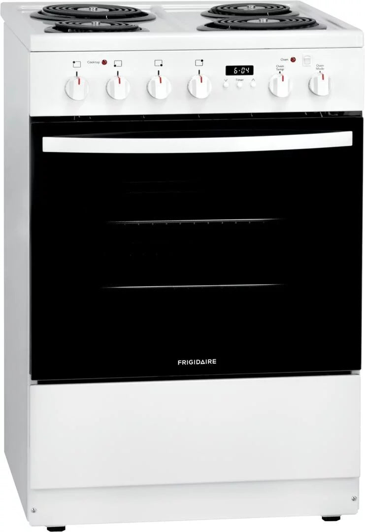 FRIGIDAIRE FFEH2422UW  24" FREESTANDING COIL ELECTRIC RANGE Stainless Steel