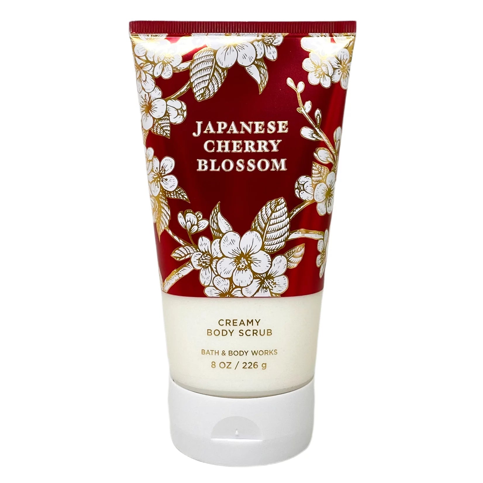 Bath and Body Works Japanese Cherry Blossom 2 Piece Gift Set - Body Cream and Body Scrub