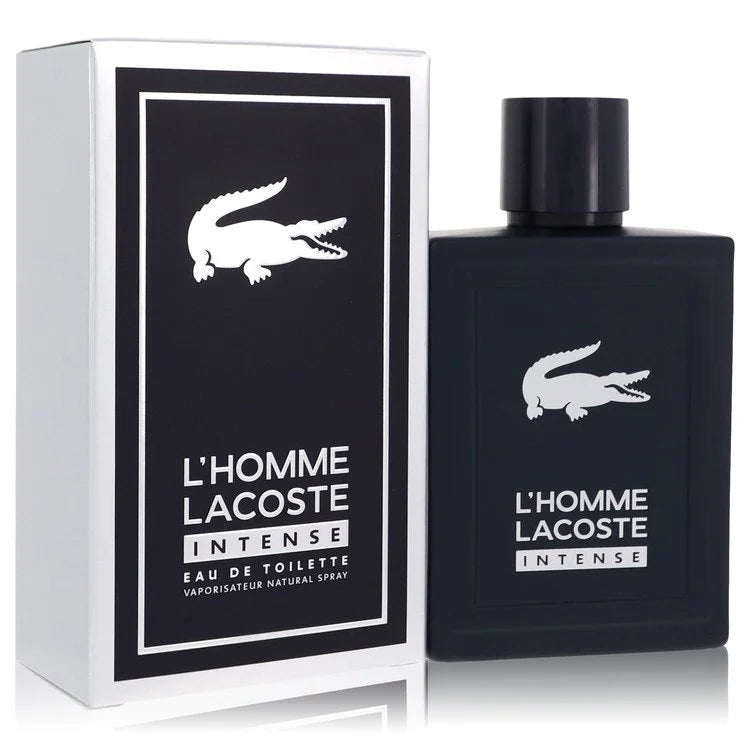 ( 2 Pack ) of Lacoste L'homme Intense by Lacoste Eau De Toilette Spray 3.3 oz For Men
