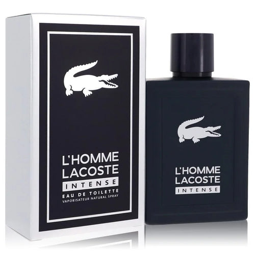 ( 2 Pack ) of Lacoste L'homme Intense by Lacoste Eau De Toilette Spray 3.3 oz For Men