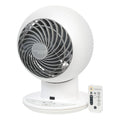 IRIS USA WOOZOO SC15 Compact Personal Oscillating Circulator Fan with Remote, White