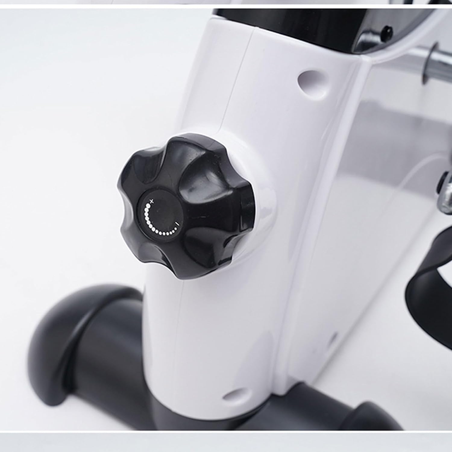 Exercise Bike Indoor Bicycle Under Desk Bike Pedal Exerciser Mini Bike for Leg/Arm Elderly Rehabilitation Training Bike Foldable Peddler with LCD Display for Home/Office Under Desk Bike Pedal Exercise