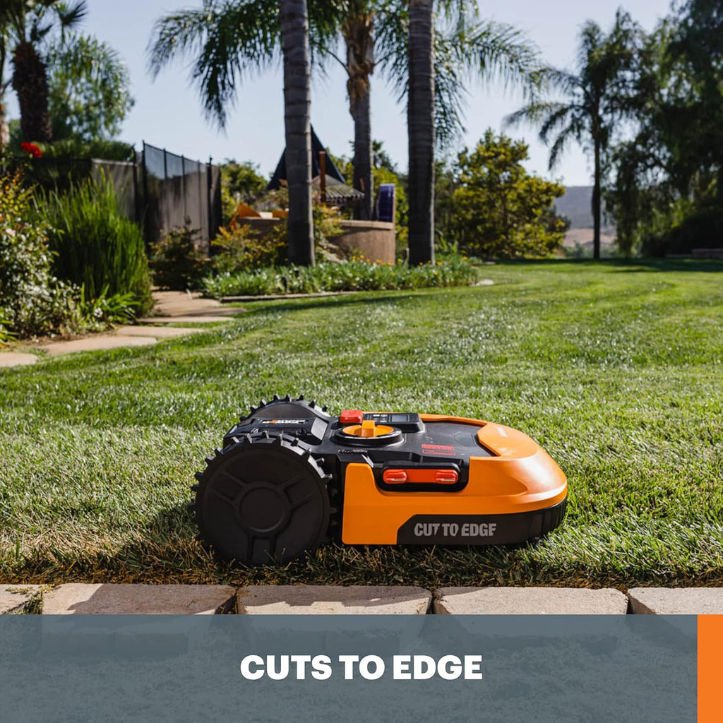 Worx WR165 Landroid S 1/8 Acre Robotic Lawn Mower (Battery & Charger Included)