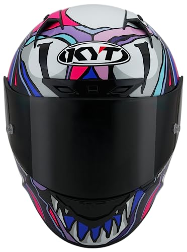 KYT NZ-Race Carbon Racing Helmet Clear Visor Full Face ECE 22.05 & DOT FMVSS 218 Approved Carbon Fiber Motorcycle Helmet