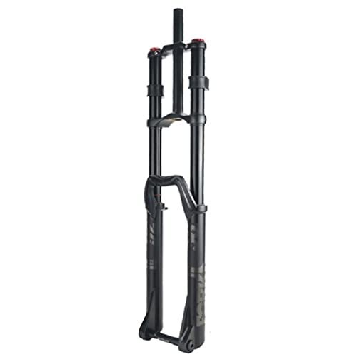 HAGNZHE Downhill Air Fork 26 27.5 29 Inch Bike Suspension Fork Travel 160mm Rebound Adjust Front Fork Double Shoulder Thru Axle 20x110mm Boost Fork (Color : Blue, Size : 27.5inch)