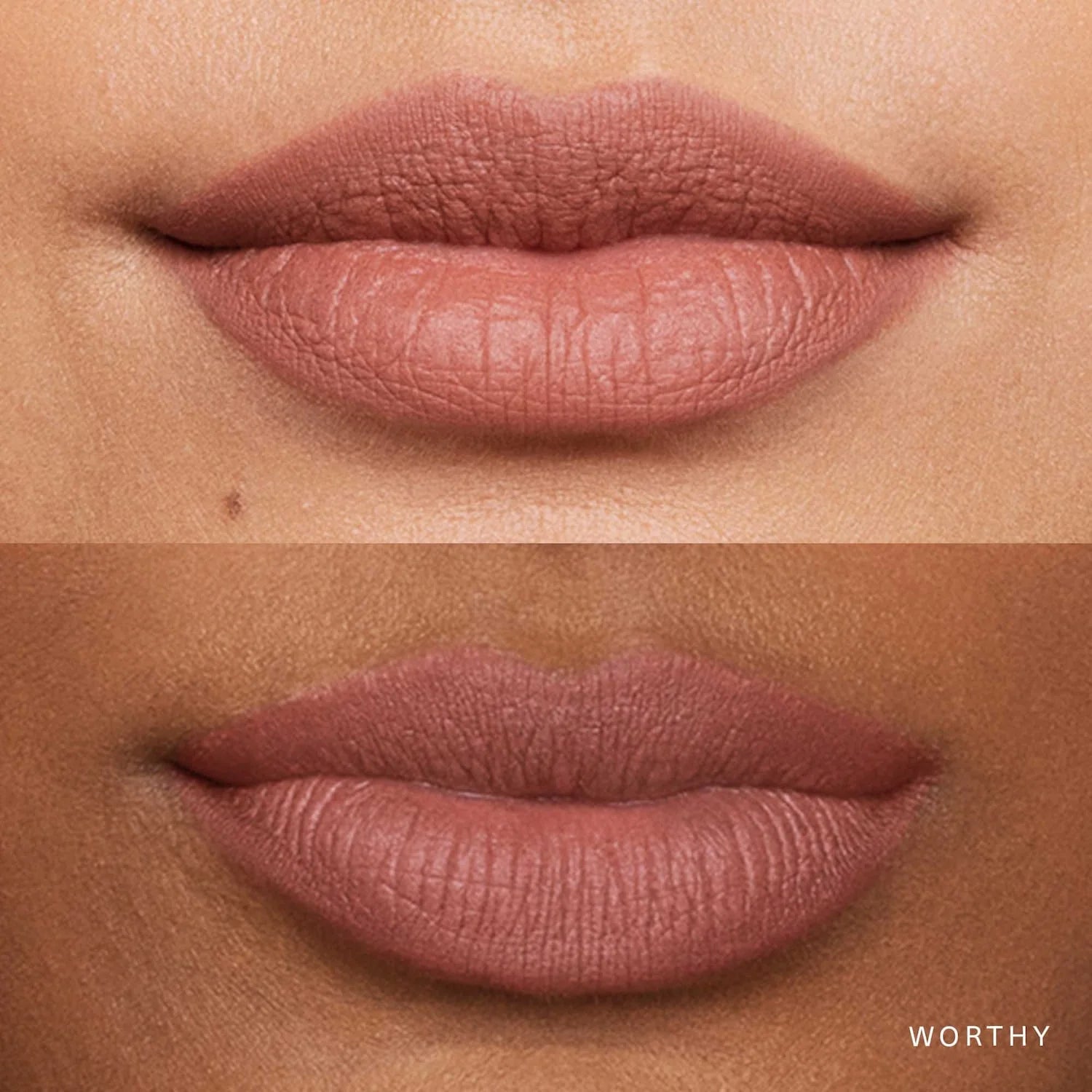 Rare Beauty by Selena Gomez Kind Words Matte Lipstick - Worthy - muted mauve - 0.12 oz/3.5 g