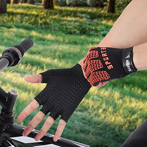 Accmor Kids Sport Gloves, Kids Half Finger Gloves, Kids Boys Girls Cycling Gloves, Kids Fishing Gloves for Cycling Camping Fishing Outdoor Sports