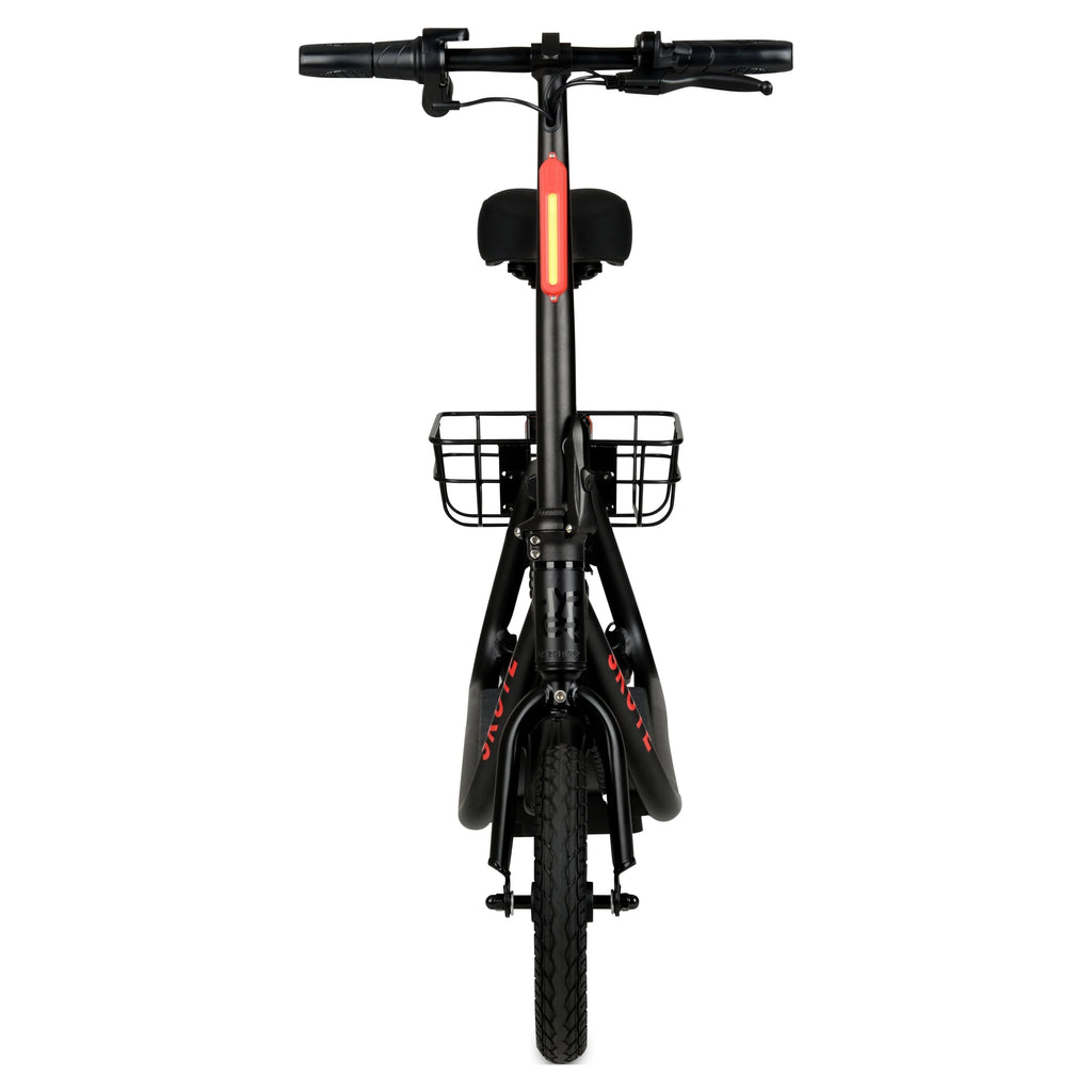 Hyper 36V Skute Commute 12" Seated Electric Scooter with Basket, 250W Motor, 13 Years+, Max Speed 15mph