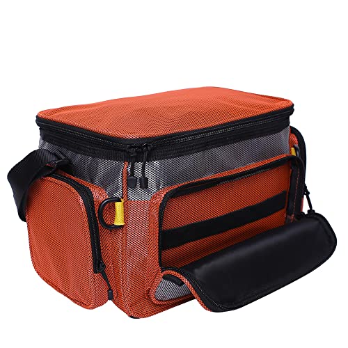 Raprance Soft-Sided Fishing Tackle Bag for Saltwater or Freshwater