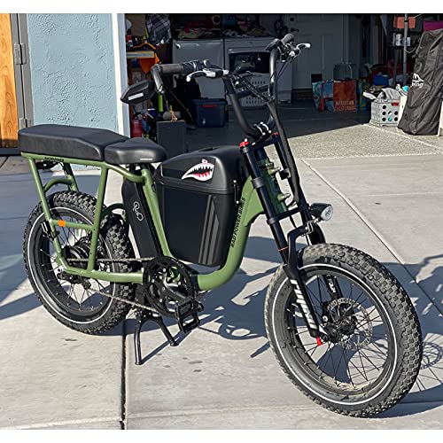 QHIYRZE Fat Bike Fork 20 Inch Bike Suspension Fork Travel 110mm Air Fork 28.6mm Straight Double Shoulder Front Fork Rebound Adjustable for 4.0" Tire Snow Beach E-Bike