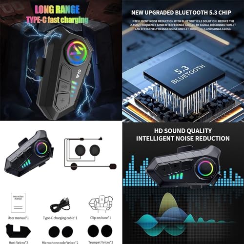 Full Face Motorcycle Bluetooth Helmet DOT FMVSS-218 Integrated Motorcycle Helmet Anti-Fog Visors Flip Up Helmet Modular Bluetooth Helmet Built-in Bluetooth Intercom Communication