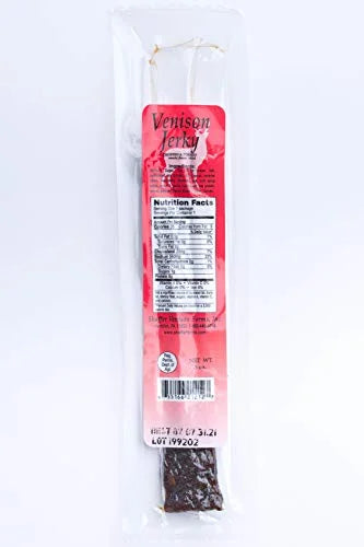 Venison Jerky 30- one ounce sticks/box