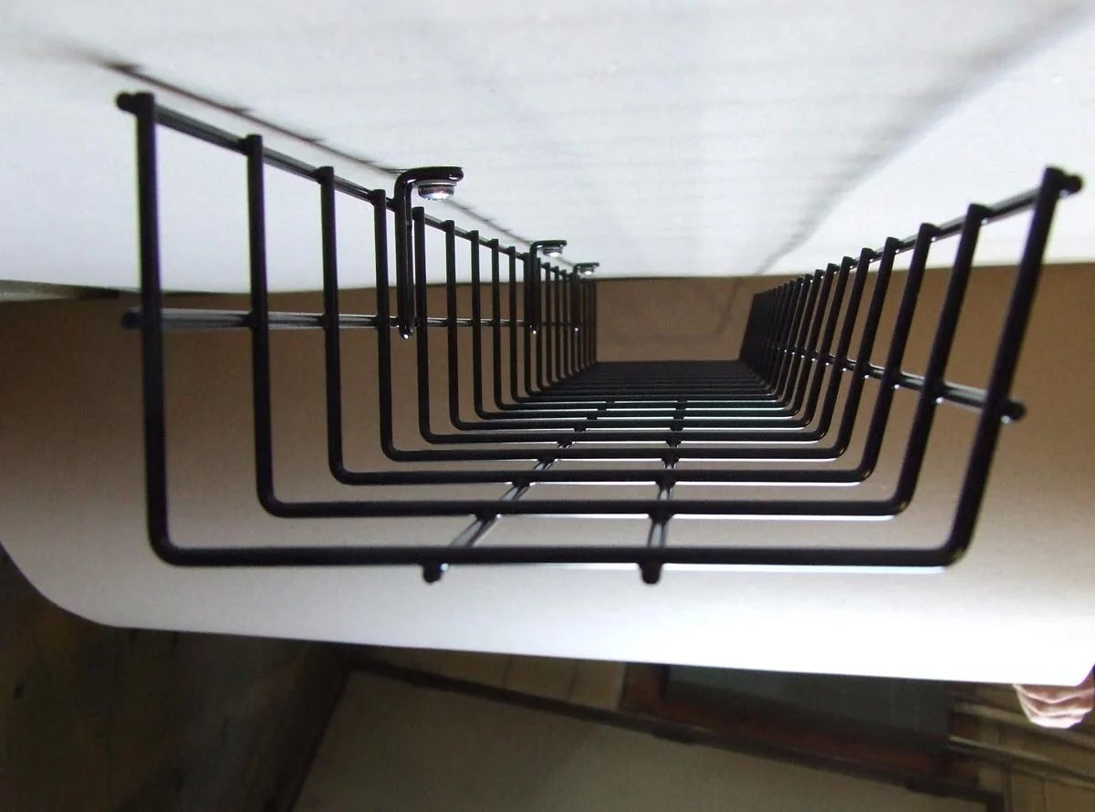 36 Inch Under Desk Cable Organizer - Wire Manager Computer Cord Tray for Office & Home