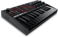 AKAI Professional MPK Mini MK3 - 25 Key USB MIDI Keyboard Controller With 8 Backlit Drum Pads, 8 Knobs and Music Production Software Included (White)