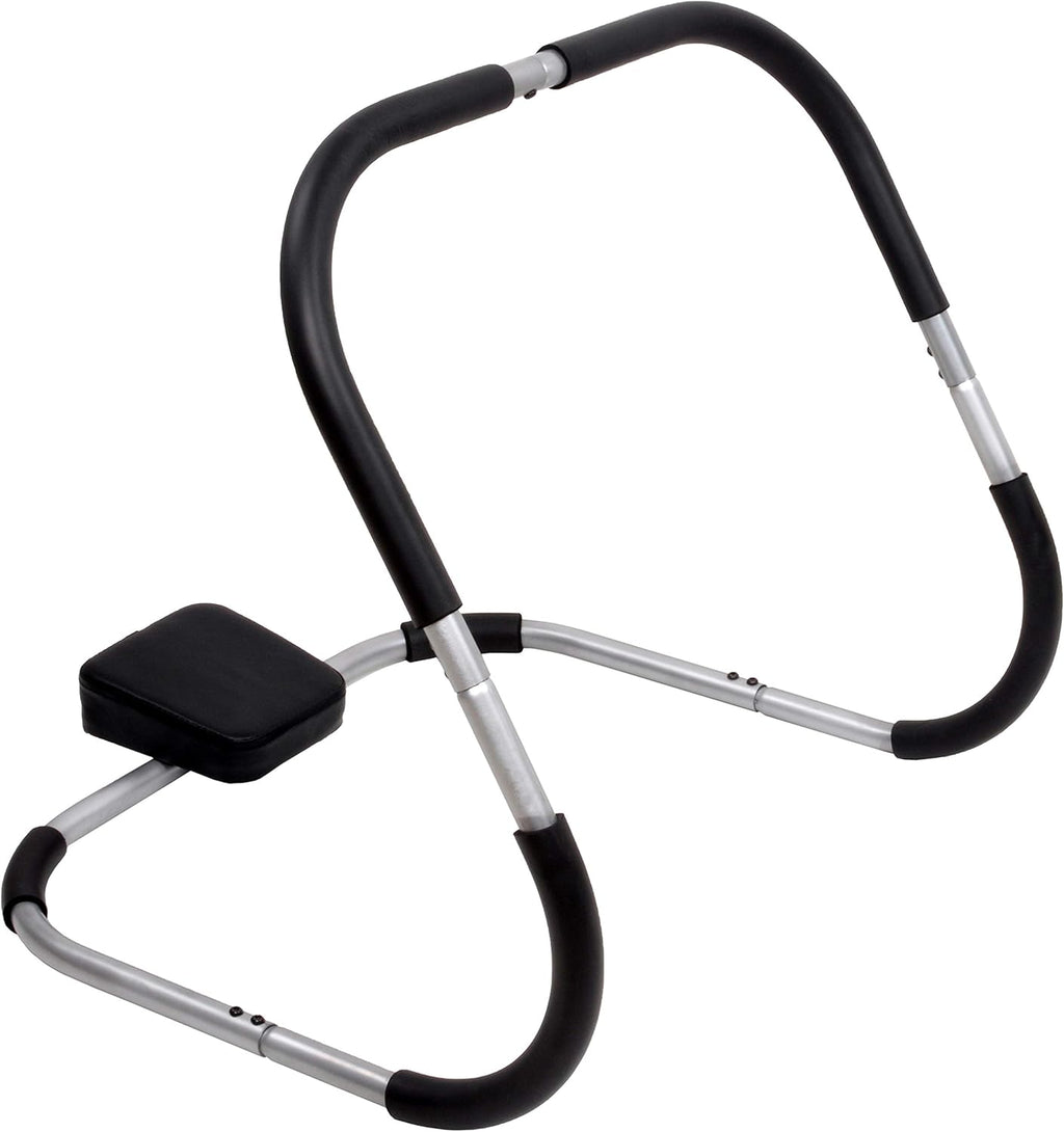 Signature Fitness Ab Trainer Abdominal Machine Exercise Crunch Roller Workout Exerciser, Black