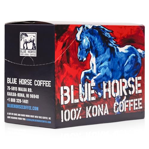 Farm-fresh: 100% Kona Coffee - Medium Roast - Compatible with K-Cup 10-20 Single Serve Pods
