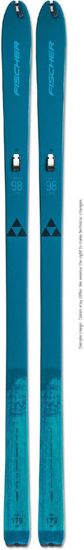 Fischer Sbound 98 Crown/Dual Skin Xtralite Skis · 189 cm