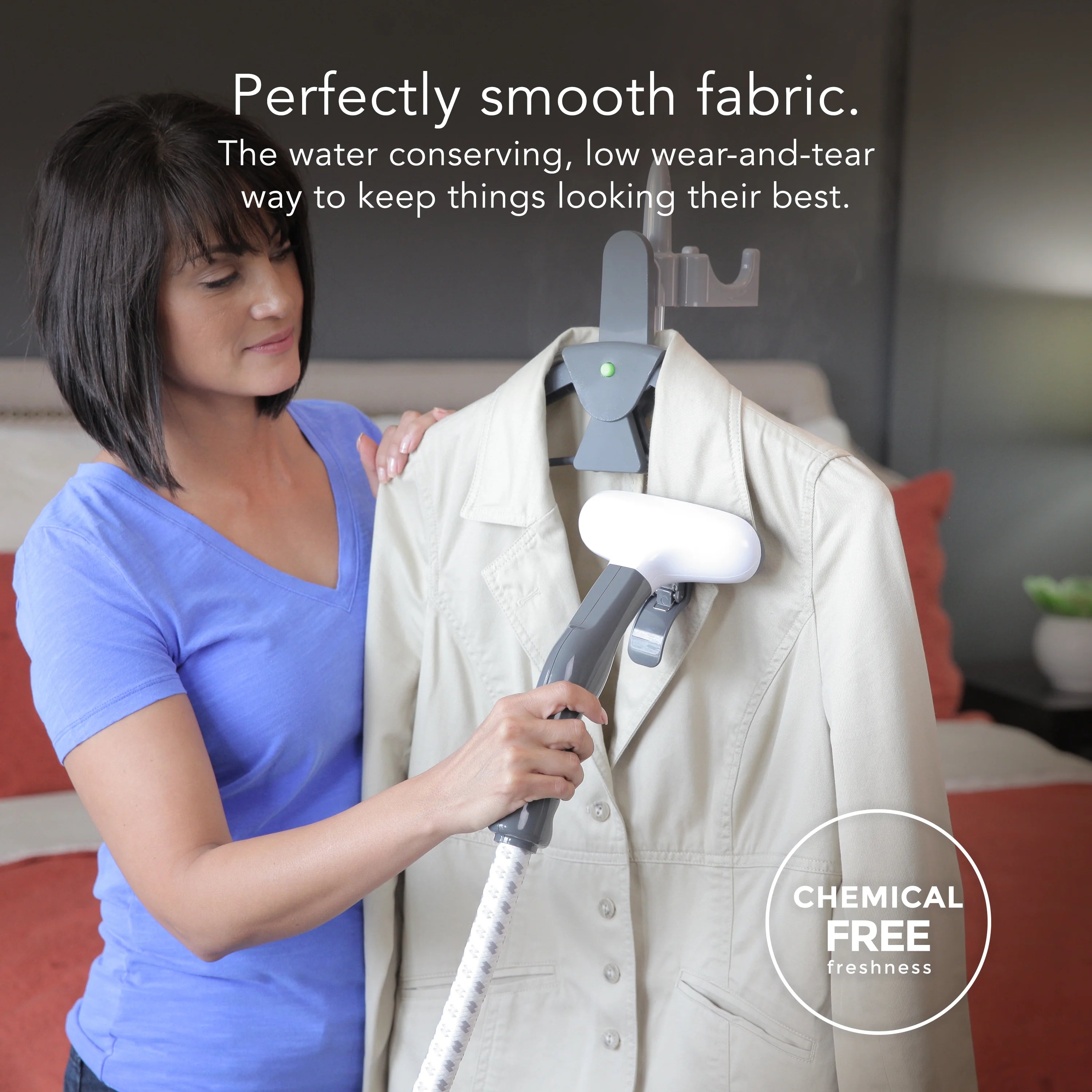Steamfast SF-547 Full-Size Garment Steamer, White (New)