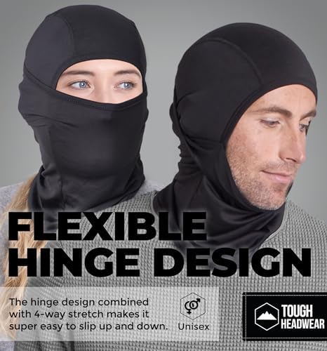 Black Balaclava Ski Mask - Summer Balaclava,Motorcyle Face Mask,Bike Mask & Shiesty Mask- Balaclava Face Mask for Men & Women