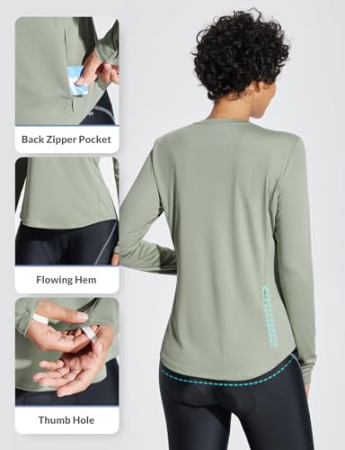 BALEAF Sun Shirt Women Long Sleeve UV Protection Shirts SPF Tops UPF 50+ Pocket