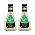 Steakhouse Dressing, Creamy Caesar Dressing, Gluten Dressing For Salads Or Spreads, 16 FL OZ Bottle (Pack Of 2 Bottles)