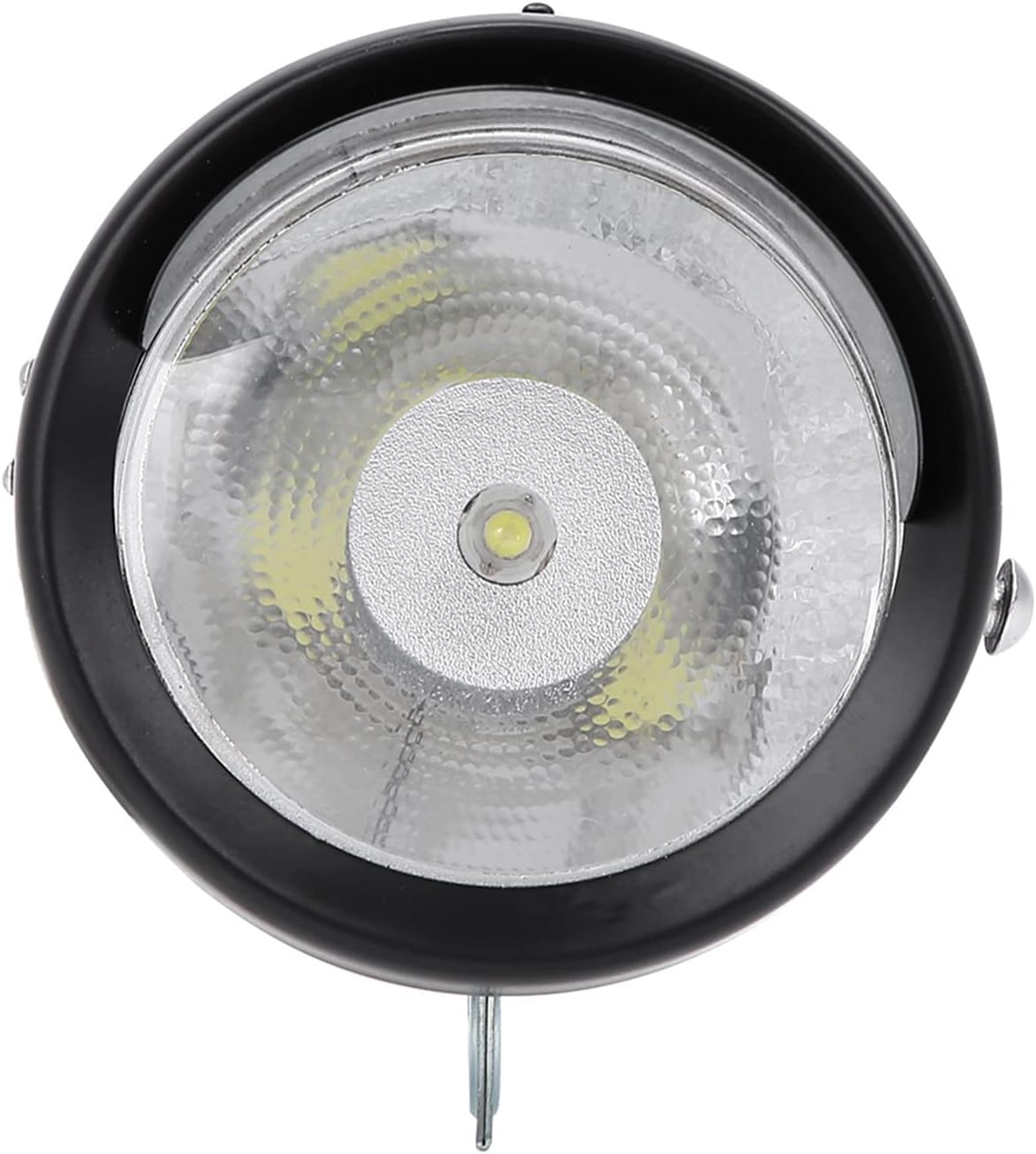 Led Super Light Retro Front Headlight Vintage Bike Head Light with Visor Vintage Bike Headlight Light Front Lights Retro Lamp 7 Led Fixie for and Rear Batter