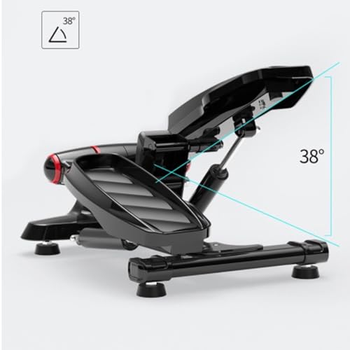 Exercise Bike Silent Under Desk Pedal Exerciser Step Machine for Home/Office Workout, Mini Exercise Training Machine for Arm/Leg Exercise Elderly Rehabilitation Under Desk Bike Pedal Exerciser