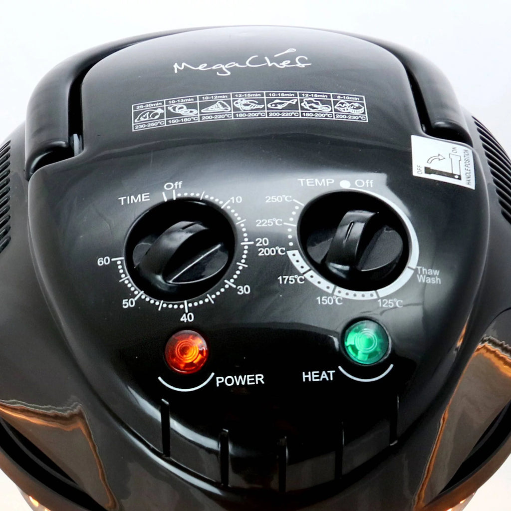 Multipurpose Countertop Air Fryer Oven - Black