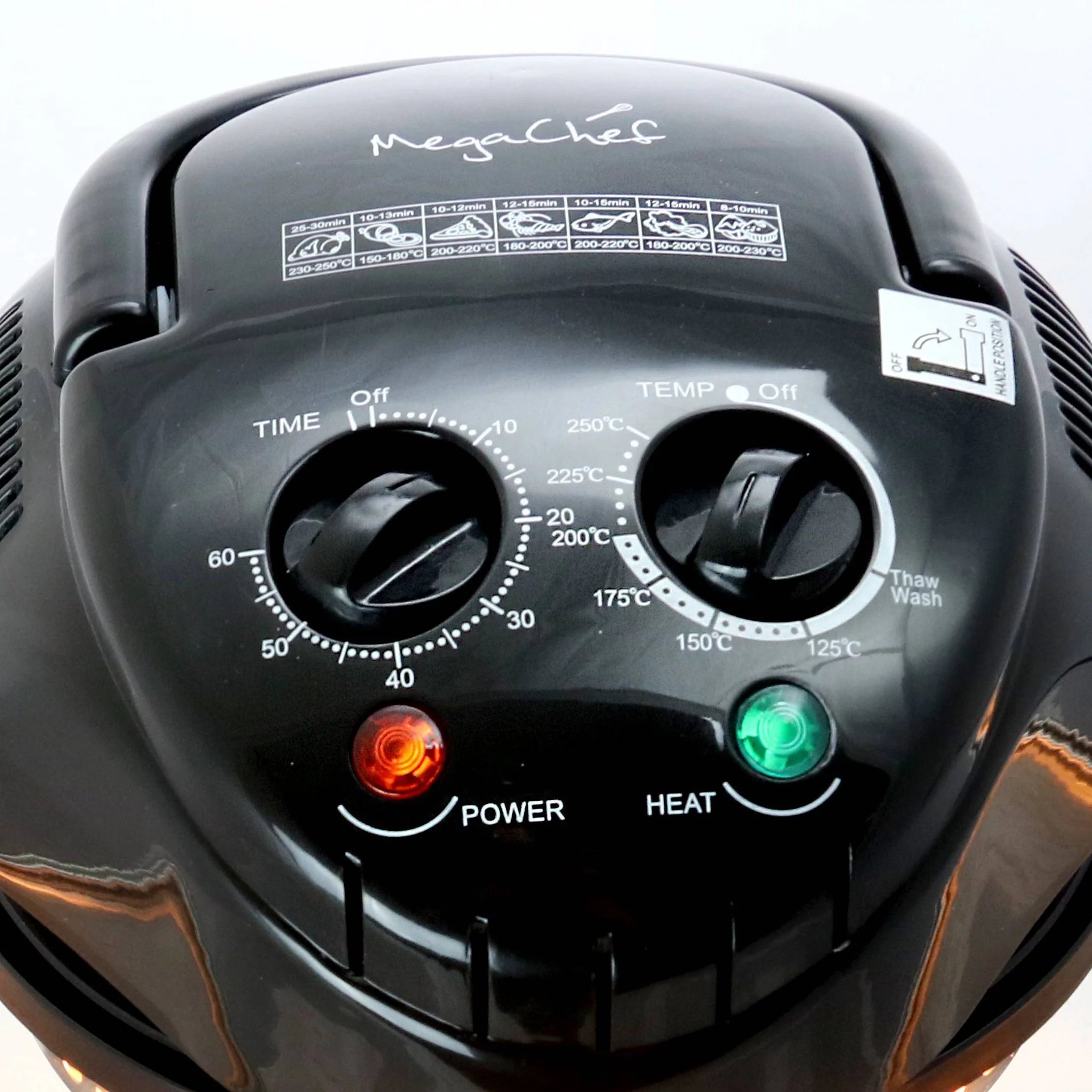Multipurpose Countertop Air Fryer Oven - Black