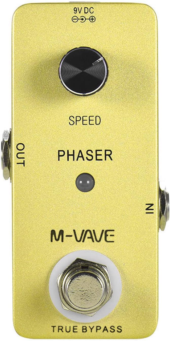 PHASER Analog Phase Guitar Effect Pedal Zinc Alloy Shell True Bypass Electric Guitar Effect Pedal