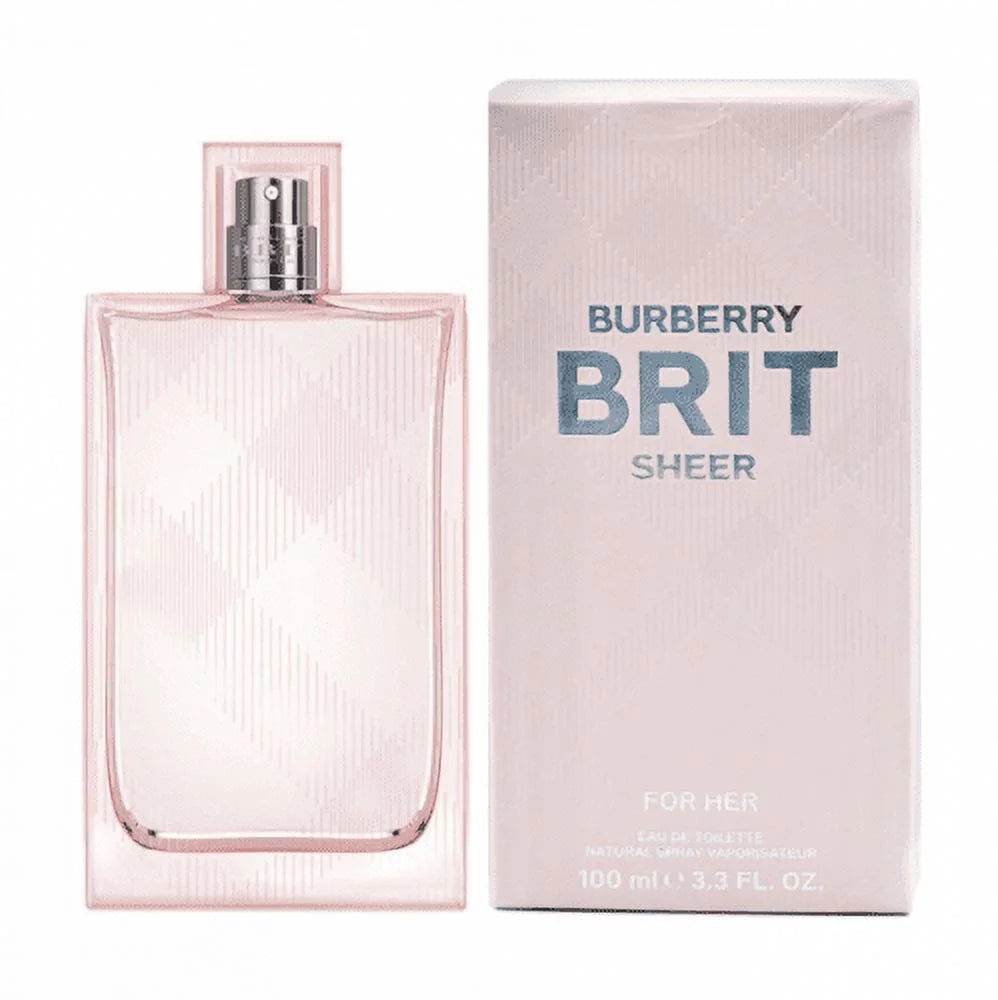 Brit Sheer by Burberry, 3.3 oz EDT Spray for Women