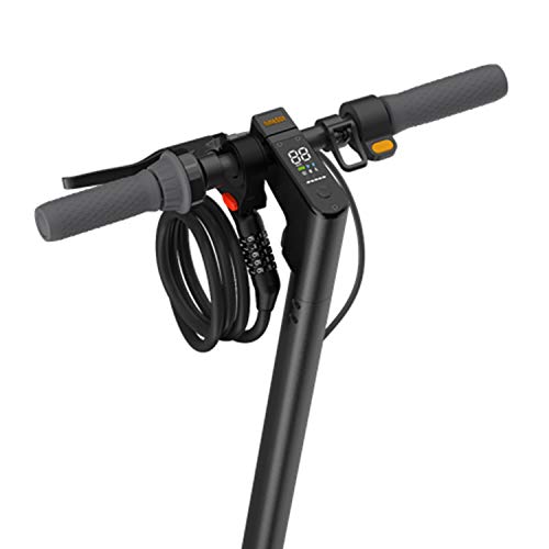 Segway Ninebot Password Cable Lock for Bikes and Scooters, Black