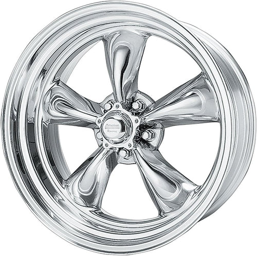 AMERICAN RACING TORQ THRUST II 1 PC POLISHED TORQ THRUST II 1 PC 17x8 5x114.30 POLISHED (25 mm)