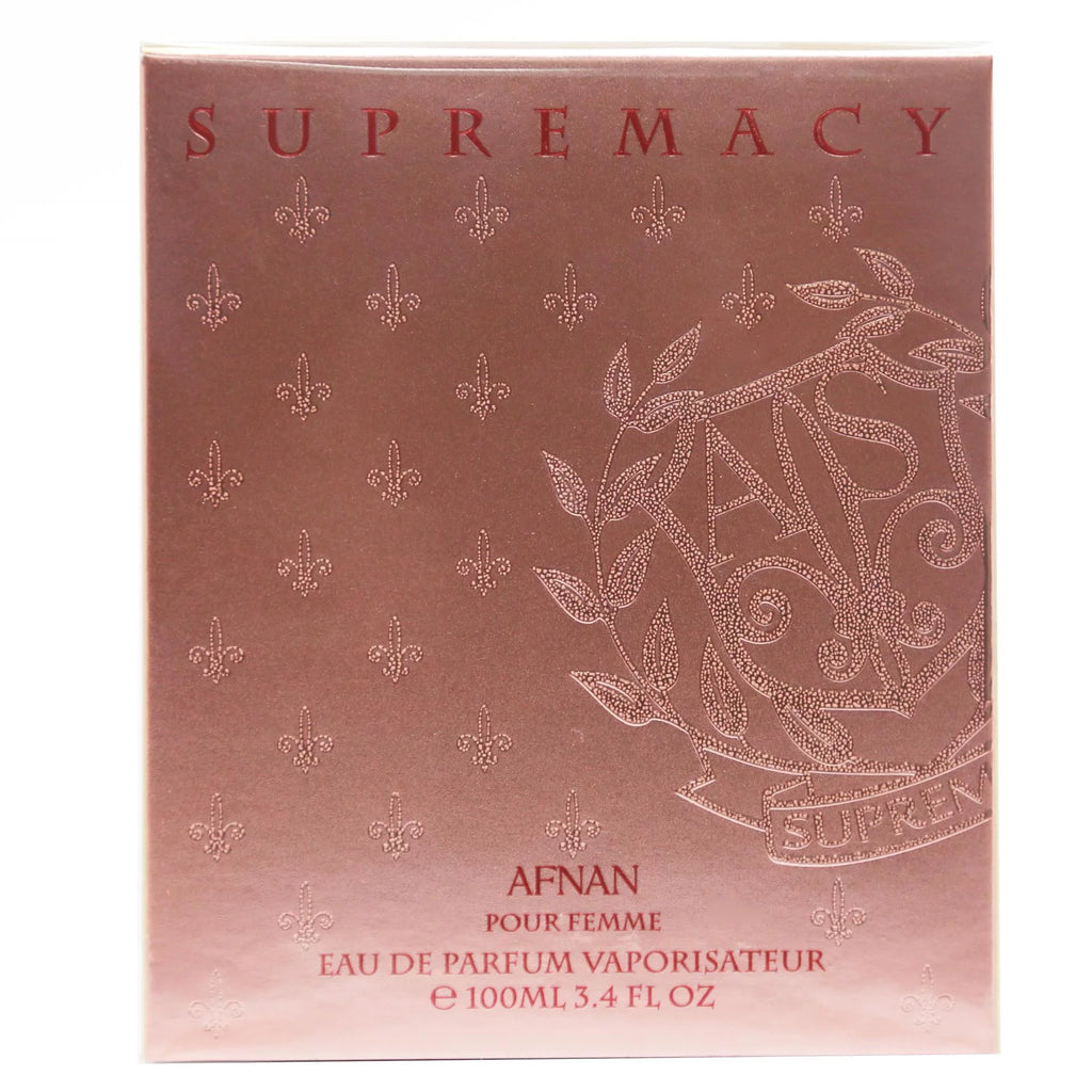 AFNAN SUPREMACY PINK by Afnan Perfumes EAU DE PARFUM SPRAY 3.4 OZ
