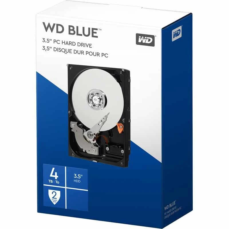 WD - Desktop Everyday 4tb Internal SATA Hard Drive for Desktops