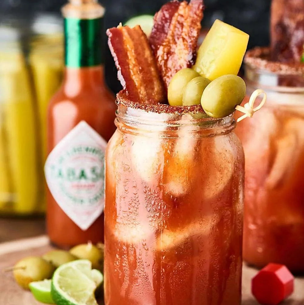 The LakeHouse 18 Piece Ultimate Bloody Mary Gift Box with Zing Zang - Just Add Vodka - Gifts for Men