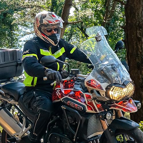 HWK Mesh Motorcycle Jacket Riding Air Motorbike Jacket Biker CE Armored Breathable