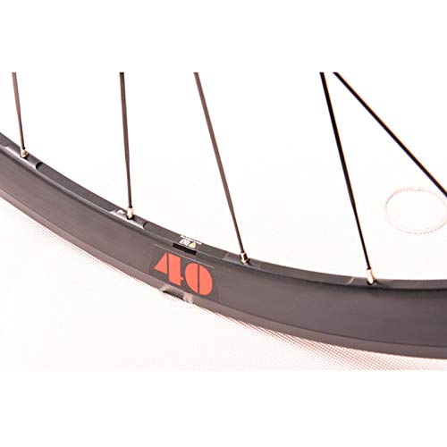 700C Racing Bicycles Wheel 40 Knife Carbon Tube Hub Dead Fly Field Wheel Set Fixed Gear Aluminum Alloy Rim 40mm High