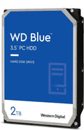 Western Digital 2TB WD Blue PC Hard Drive - 7200 RPM Class, SATA 6 Gb/s, 256 MB Cache, 3.5" - WD20EZBX Pack of 2