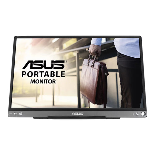 ASUS ZenScreen MB16ACE 15.6" Full HD 1920 x 1080 IPS USB Type-C Portable USB Monitor, Hybrid Signal Solution, USB Type-C, Flicker Free, Blue Light Filter, Anti-glare Surface
