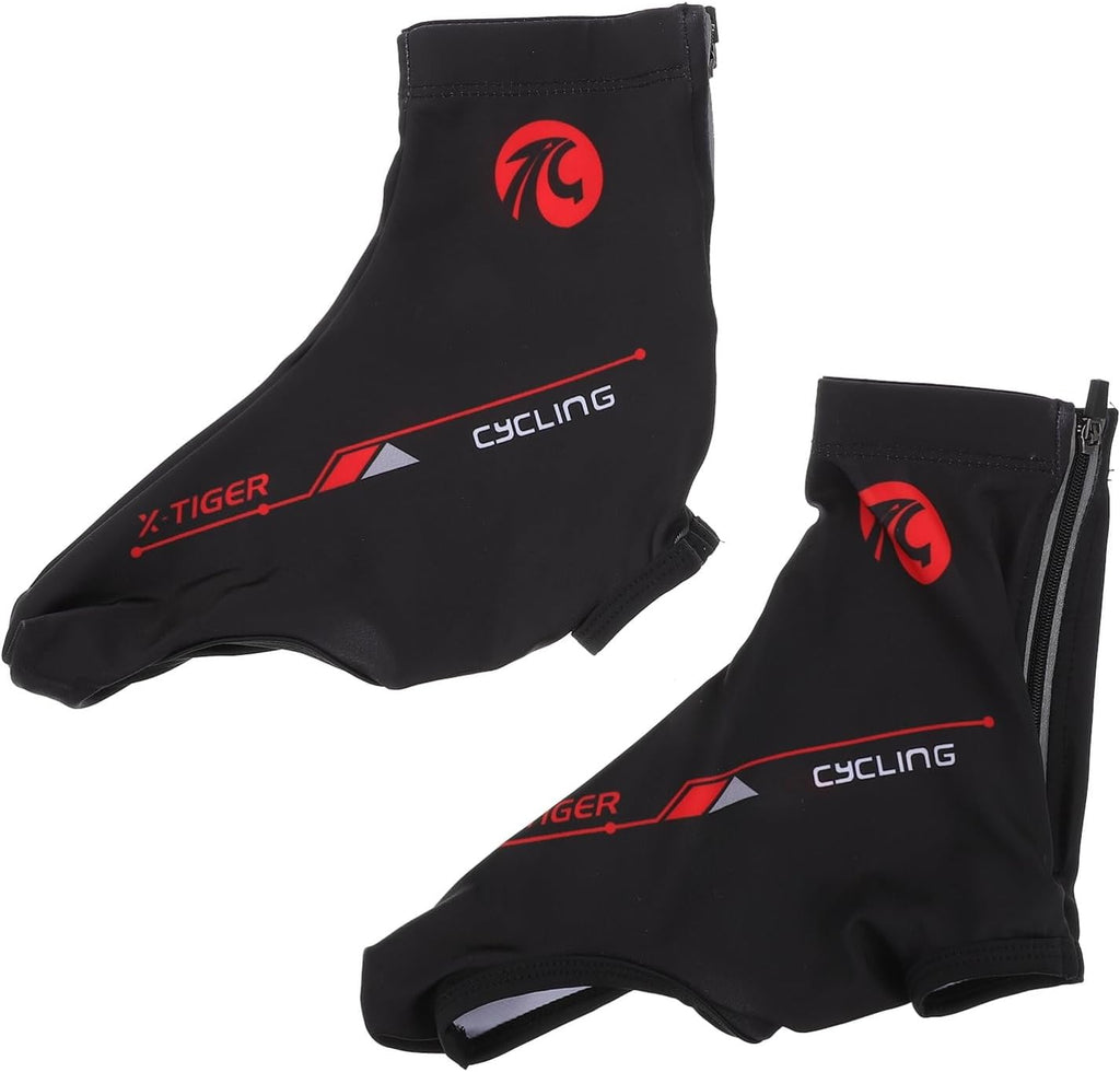 INOOMP 1 Pair Reflective Overshoes Biking Gear Cycling Overshoes MTB Overshoes Outdoor Footwear Mountain Bike Overshoes Cycling Shoe Guard Cycling Shoe Covers Dessert Spring and Summer