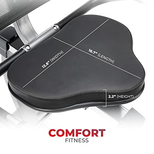 Sunny Health & Fitness Magnetic Recumbent Bike with Optional Exclusive SunnyFit® App Enhanced Bluetooth Connectivity
