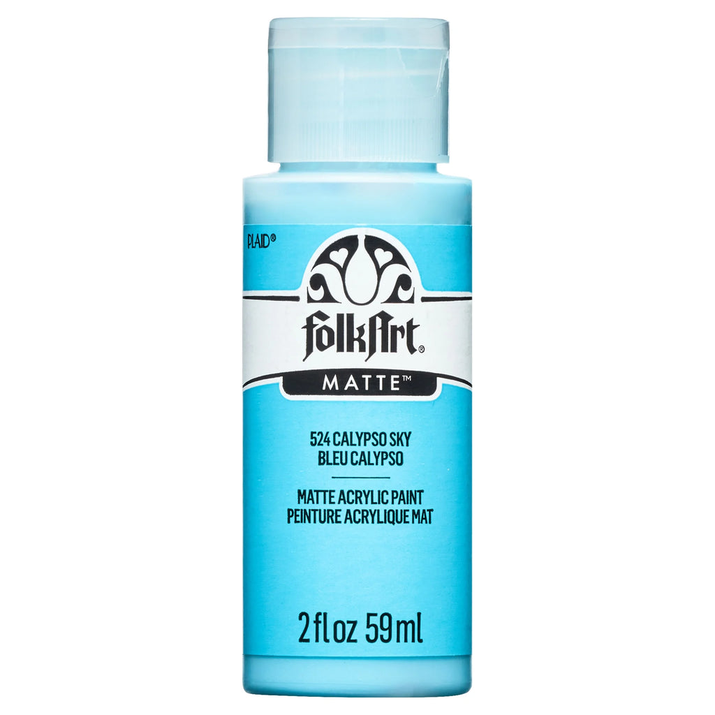 FolkArt 2 oz Multi-color Matte Acrylic Craft Paint (18 Pieces)