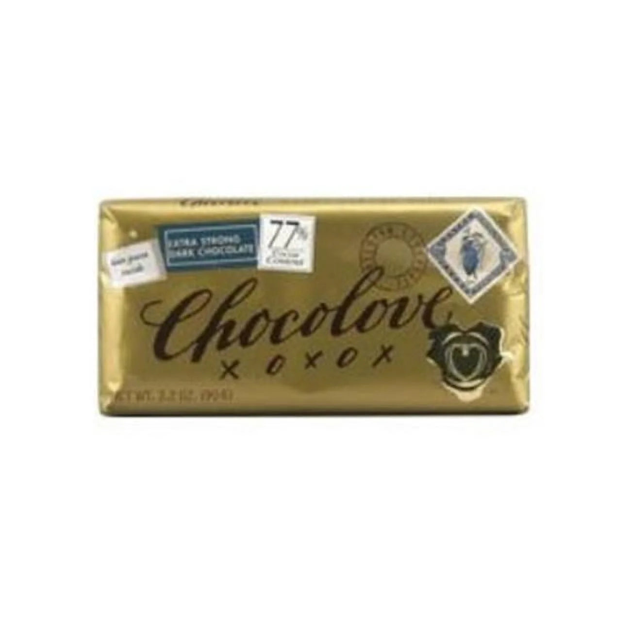 Extra Strong Dark Chocolate Bar