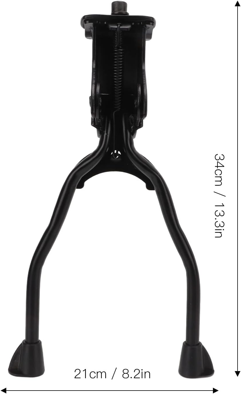 Tnfeeon Bike Kickstand Adjustable Foldable, Riding Gear, Bikes and Bike Accessories Anti Slip Mountain Triangle Double Leg Kickstand Support