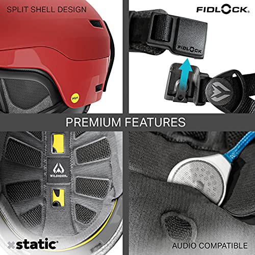Wildhorn Outfitters Highline Ski Helmet Women Men and Youth - US Ski Team Official Supplier MIPS Helmet - Snowboard Helmet