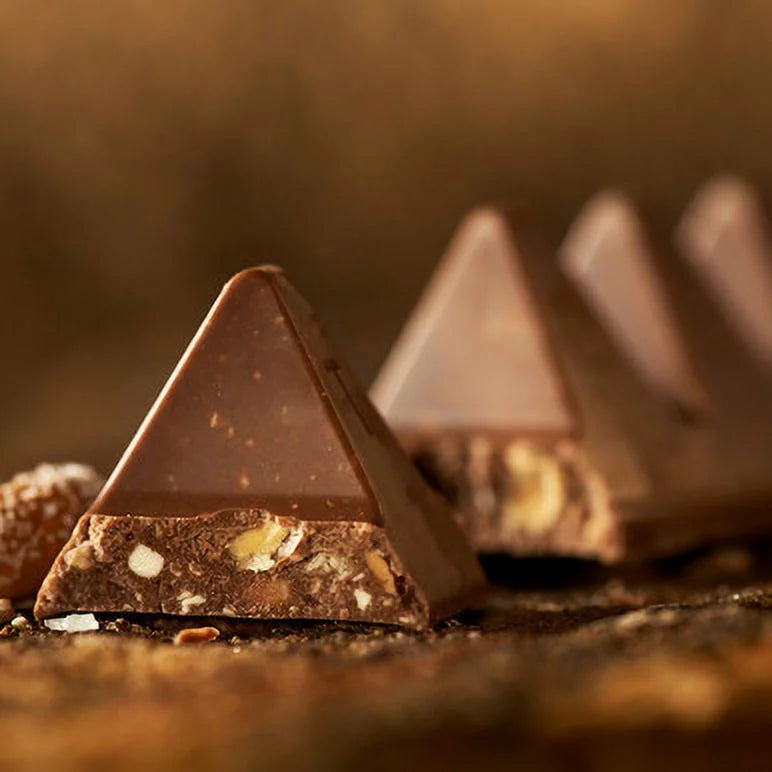 Toblerone Milk Chocolate Bar Candy, 3.52 Ounces, 80 Per Case