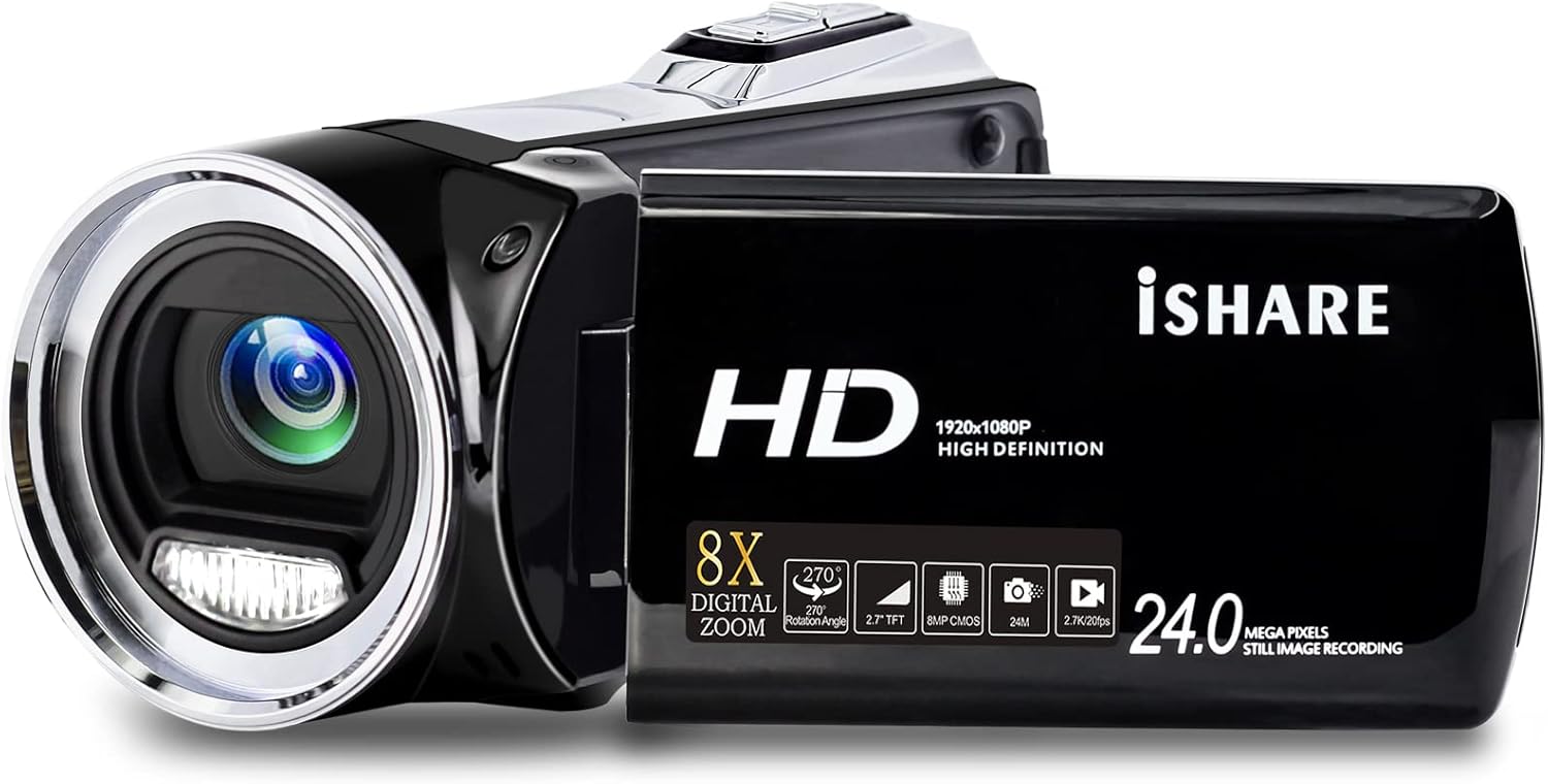 Vlogging Camera, 48MP Digital Camera 4K Video Camera for YouTube with WiFi, 3.0 Inch Flip Screen Camcorder, 16X Digital Zoom Blogging Camera with 32GB Micro Card