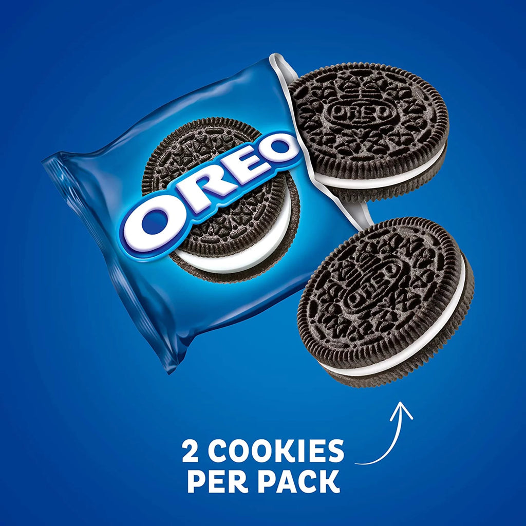 Nabisco Sweet Treats Cookie Variety Pack Oreo Oreo Golden and Chips Ahoy 60 pcs Individually Pack  for Kids Adults Snacks Lunchbox Office Convenient and On the Go Snacking (1 Box)
